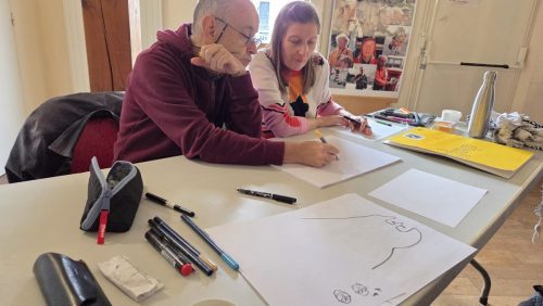 Hélène et Yves, les illustrateurs du samedi